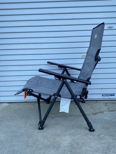 商品画像：2219647 チェア レイチェア NX 18(ヘザーグレー) 2219647/1人用/GRY 2