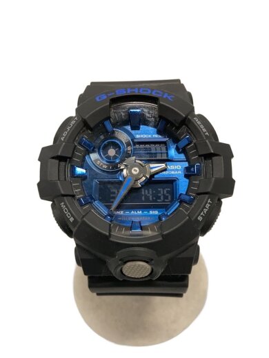 商品画像：クォーツ腕時計・G-SHOCK/デジアナ/ラバー/BLU/BLK// 1
