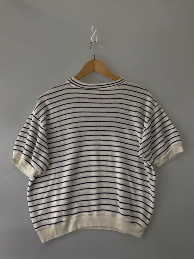 商品画像：Tシャツ/L/--/WHT/ボーダー 2
