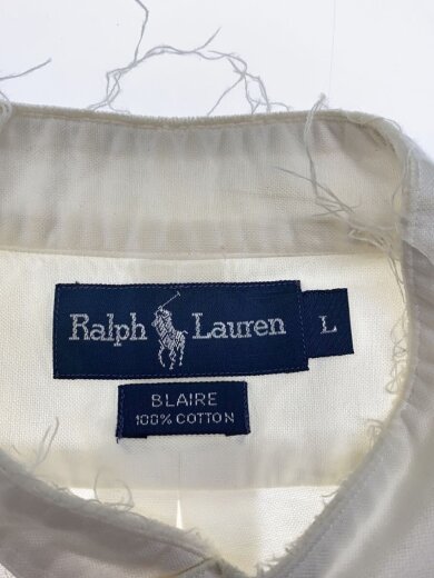 商品画像：BLAIRE/リメイク/長袖シャツ/L/コットン/WHT// 3