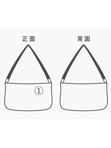 商品画像：コードバッグ/ワニ/--/BLK// 8