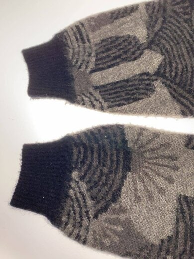商品画像：KABUTO MOHAIR CREW KNIT/ニット/L/アクリル/GRY/総柄/25FW-KN01// 5