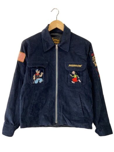 商品画像：スーベニアジャケット/S/コットン/NVY/08FW-CJ1/薄いシミや袖日焼けあり// 1