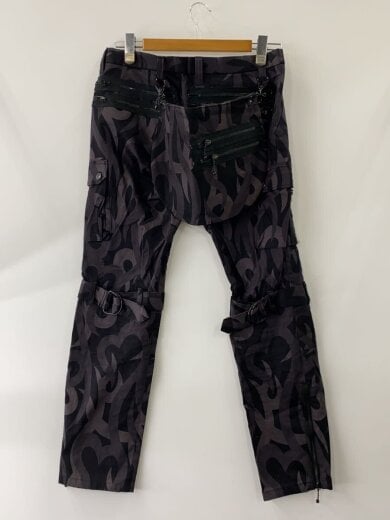 商品画像：give期/04AW/トライバルカモ/カーゴパンツ/3/コットン/BLK/カモフラ// 2