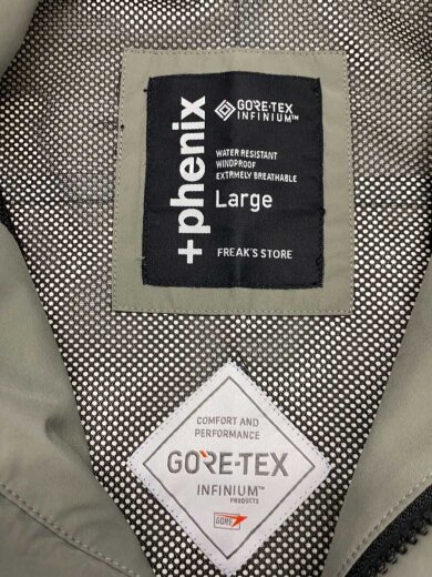 商品画像：GORE-TEX/ナイロンベスト/L/ポリエステル/GRY/無地/1055330800004// 3