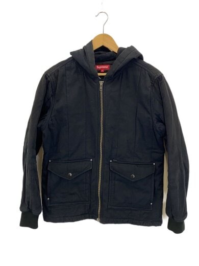 商品画像：ジャケット/M/コットン/ブラック/INSULATED WORK JACKET　フード汚れあり 1