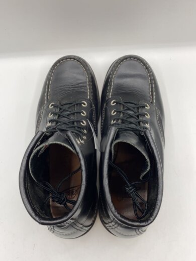 商品画像：レースアップブーツ・6インチクラシックモックトゥ/US7.5/BLK 3