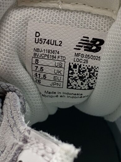 商品画像：U574/グレー/26cm/GRY 5