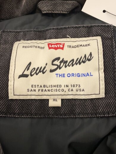 商品画像：ダウンジャケット/デニムダウンジャケット/XL/コットン/ブラック/無地/PC9-A0726-0006 3