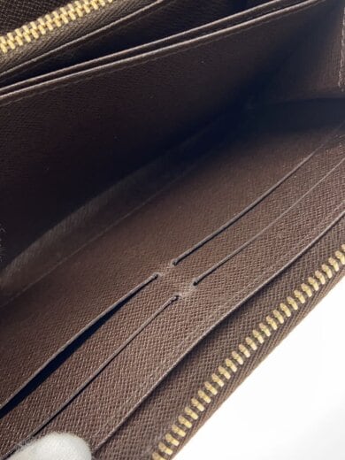 商品画像：1)ジッピー・ウォレット_ダミエ・エベヌ/PVC/BRW/メンズ 6