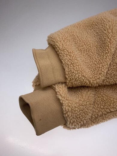 商品画像：フリースジャケット/XL/ポリエステル/ブラウン/無地/HO220407SIV 5