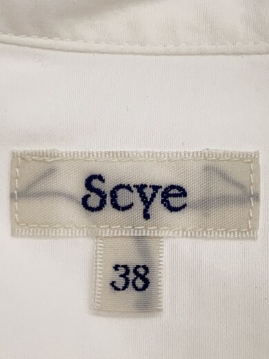 商品画像：長袖シャツ/38/コットン/ホワイト/1216-33048/バンドカラーシャツ/スタンドカラーシャツ 3