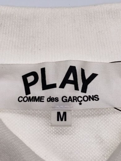 商品画像：ポロシャツ/M/コットン/ホワイト/AZ-T006 3