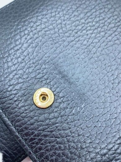 商品画像：3つ折り財布_GGマーモント/レザー/BLK/レディース 7