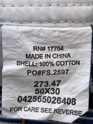 商品画像：オーバーオール/50/デニム/NVY/ストライプ/2597 5