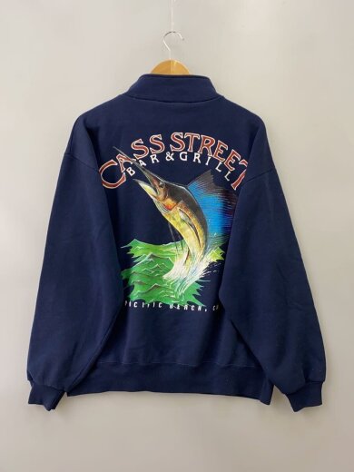 商品画像：スウェット/L/コットン/NVY/90s/メキシコ製// 2