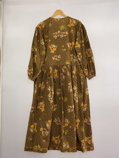 商品画像：長袖ワンピース/コットン/マルチカラー/P0154FA19/ベアー/クマ 2