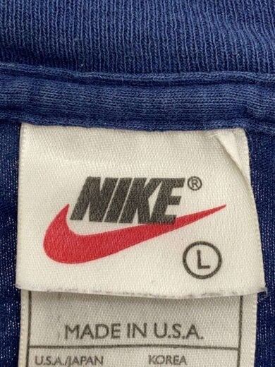 商品画像：Tシャツ/L/コットン/NVY/90s/USA製// 3
