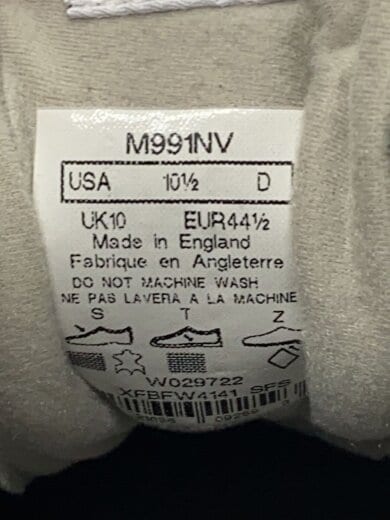 商品画像：M991/ネイビー/Made in UK/--/NVY 7