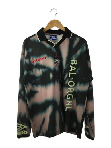 画像：BAL × UMBROLS SOCCER JERSEY/サッカーシャツ/2/BLK/総柄/BAL-20681
