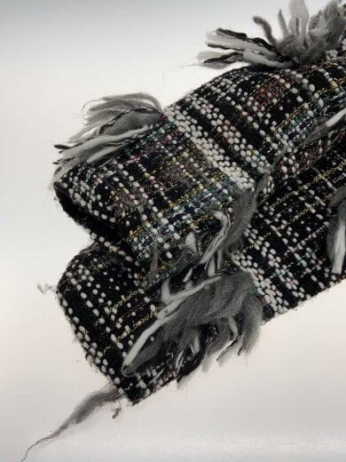 商品画像：MOOLBYOUNGZARI/ツイードジャケット/BLK 4