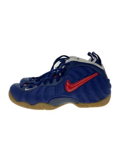 画像：NIKEir Foamposite Pro Blue Void University Red/26.5cm/BLU1