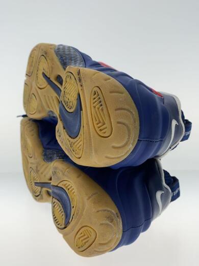画像：NIKEir Foamposite Pro Blue Void University Red/26.5cm/BLU4