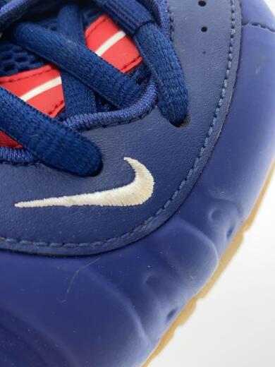 画像：NIKEir Foamposite Pro Blue Void University Red/26.5cm/BLU7