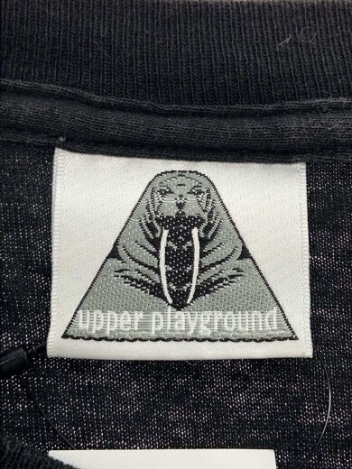 商品画像：S/Tシャツ/M/コットン/BLK/プリント割れ/色褪せ// 3