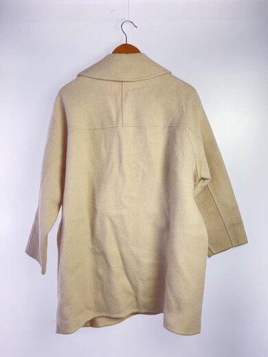 商品画像：コート/0/ウール/PNK/09WFC235300/衿ストラップハーフ丈リバーPコート 2