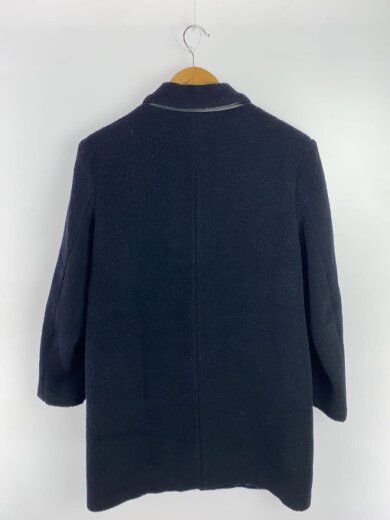 商品画像：パイルチェスターコート/36/ウール/NVY/無地/1430103015// 2