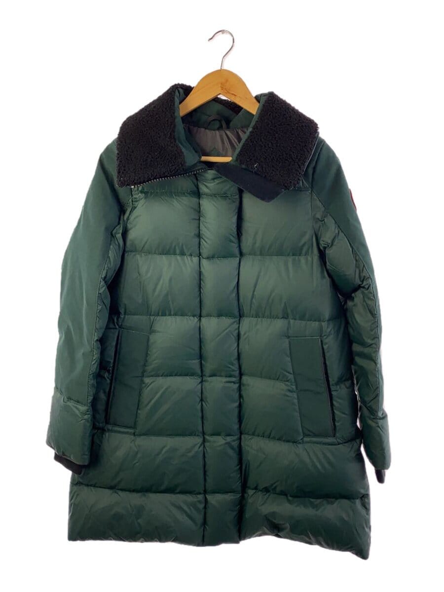   / ロングダウンジャケット/S/ナイロン/GRN/3207L//