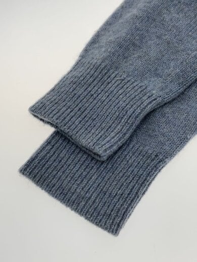 商品画像：カシミア100％タートルネックニット/S/カシミア/BLU 5