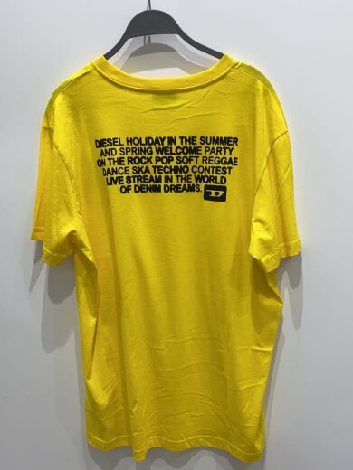 商品画像：Tシャツ/XL/コットン/YLW 2