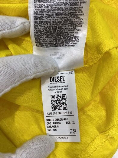 商品画像：Tシャツ/XL/コットン/YLW 4