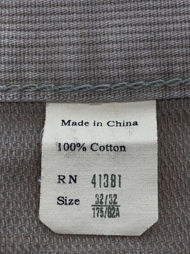 商品画像：ストレートパンツ/32/コットン/GRY/4861948RSFJ 5