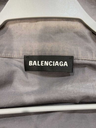 商品画像：L/18SS/Poplin Shirt/ポプリンシャツ/コットン/GRY/無地/508901 TWB13 3