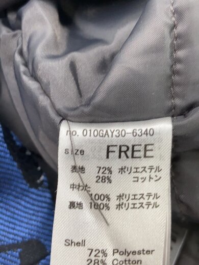 商品画像：ジャケット/FREE/ポリエステル/NVY/総柄/010GAY30-6340/Disney OSWALD JAC 4