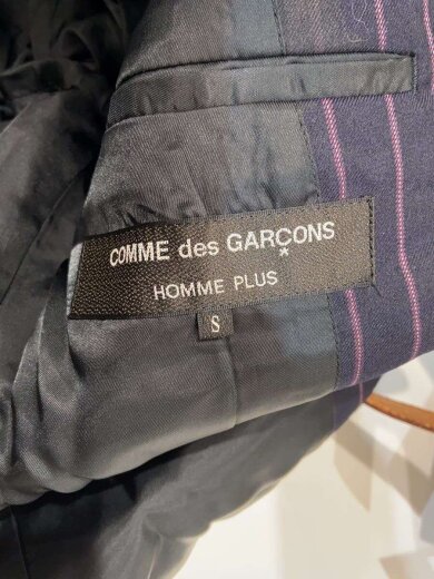 商品画像：D/23AW/ドットストライプ/テーラードジャケット/S/ウール/NVY/ストライプ/PL-J068 4