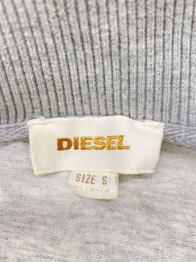 商品画像：ハイネックジップアップスウェット/S/コットン/グレー 3