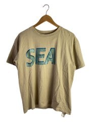 POLARTEC POWER DRY L/S Tシャツ/M/コットン/BEG/wds-0-sby-25-q1-cs-01