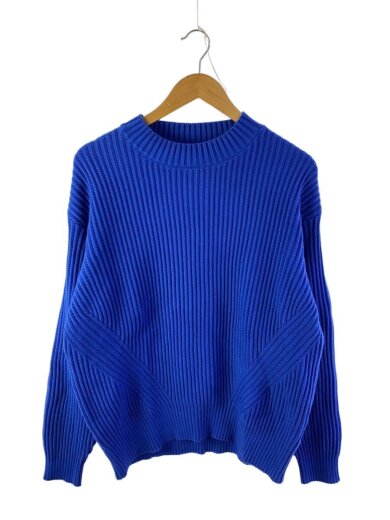 商品画像：LEZORA/ニット・セーター(薄手)/XL/コットン/ブルー 1