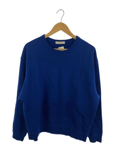商品画像：クルーネックスウェット/コットン/ブルー/品質表示タグなし 1