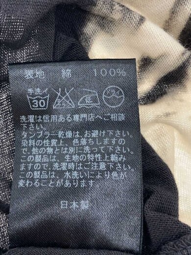 商品画像：Tシャツ/44/コットン/BLK/総柄/MCS-0218 5