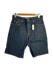 BIG OL SHORT DENIM/32/コットン/インディゴ/112296