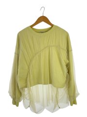 チュールレイヤード/FREE/ポリエステル/YLW/253252