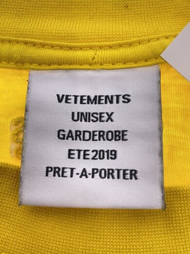 商品画像：SNAKE TEE/Tシャツ/S/コットン/YLW/USS197075// 3