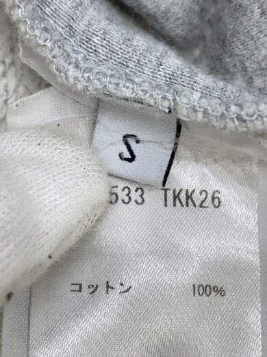商品画像：インサイドアウト フロントコーティングフーディ/S/コットン/グレー/358533 tkk26// 4