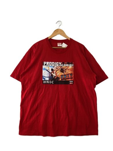 商品画像：21SS/HNIC Tee Mobb Deep Prodigy/Tシャツ/XL/コットン/RED 1
