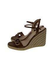 GGマーモント ウェッジソールサンダル/35/BEG/646311